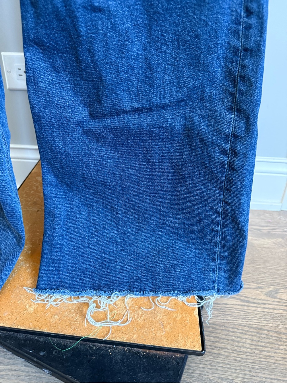 pistola Blue High-Waisted Wide Leg Jeans - Picture 4 of 10